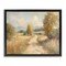 Stupell Industries Gravel Road Landscape Floating Frame Design by Petal Prints Design